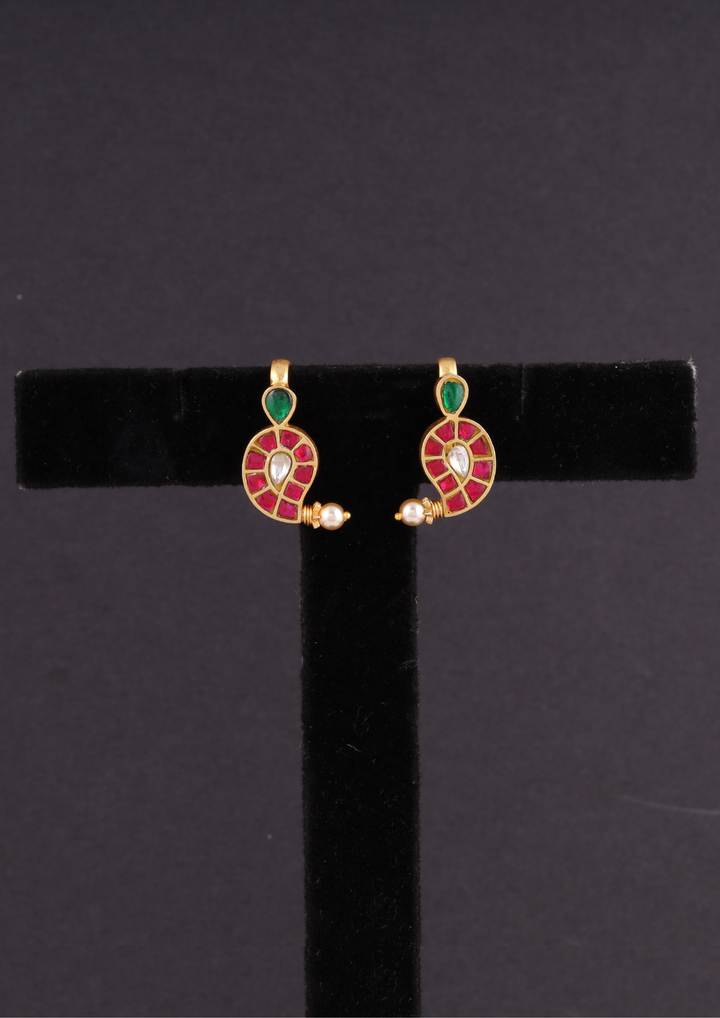 Bhairavi Regal Jadau Kundan Bugadi Earrings