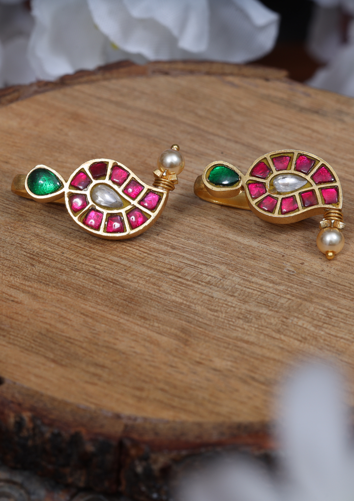 Bhairavi Regal Jadau Kundan Bugadi Earrings