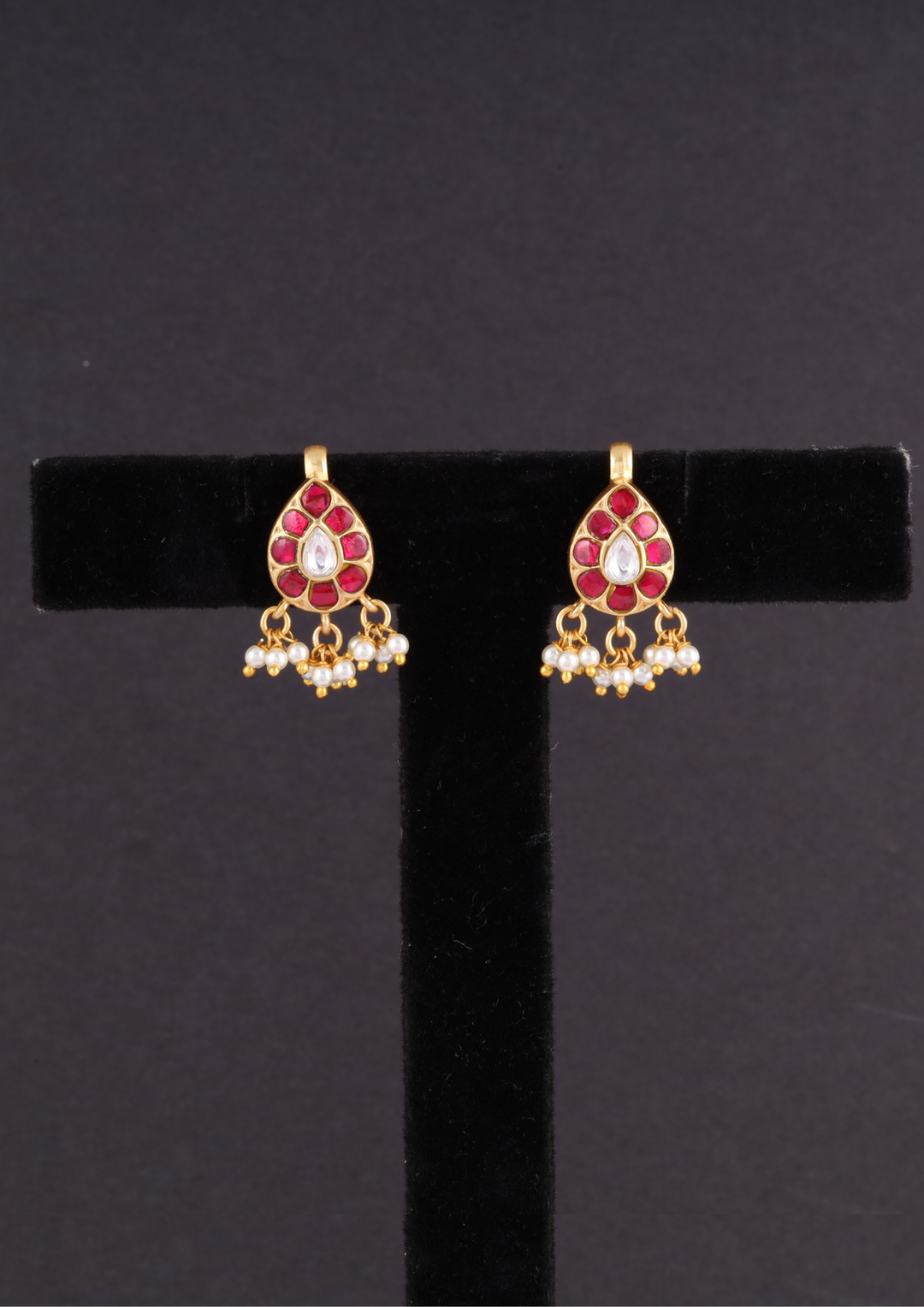 Charulekha Elegant Jadau Kundan Bugadi Earrings