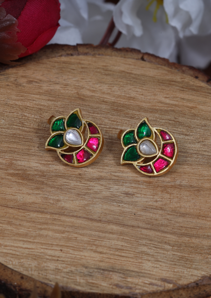 Eshwari Exquisite Jadau Kundan Bugadi Earrings