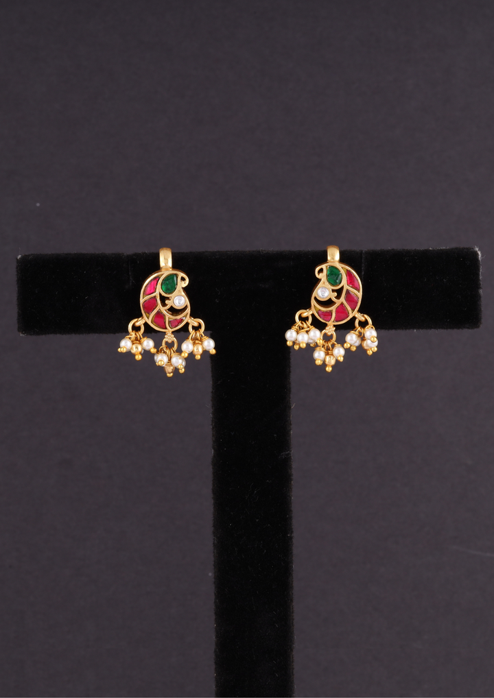 Padmavati Regal Jadau Kundan Bugadi Earrings