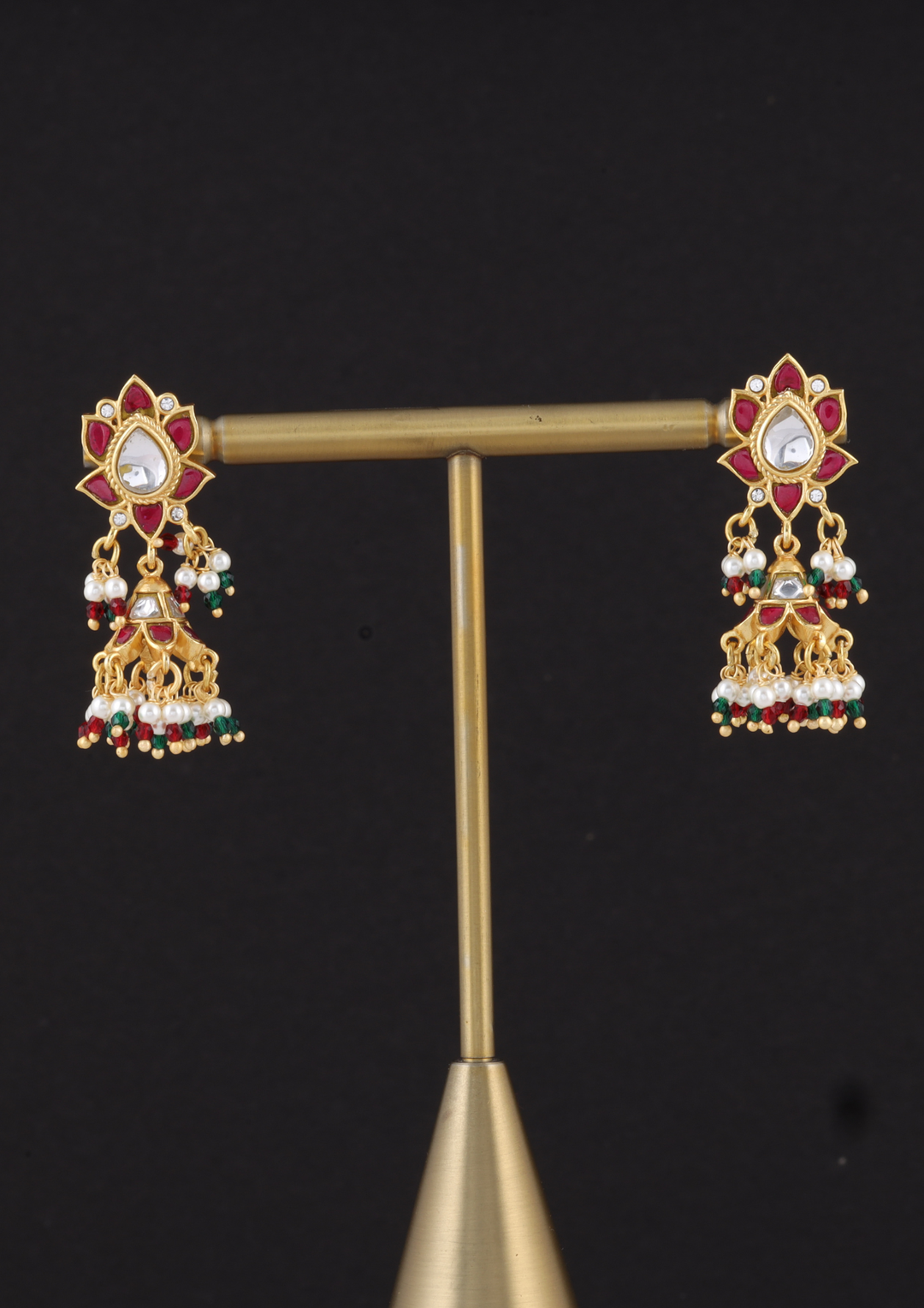 Kali Elegant Jadau Kundan Earrings