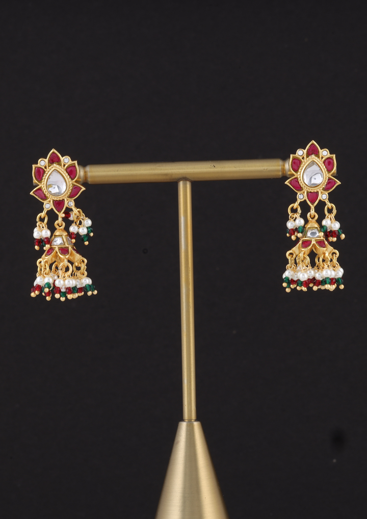 Kali Elegant Jadau Kundan Earrings