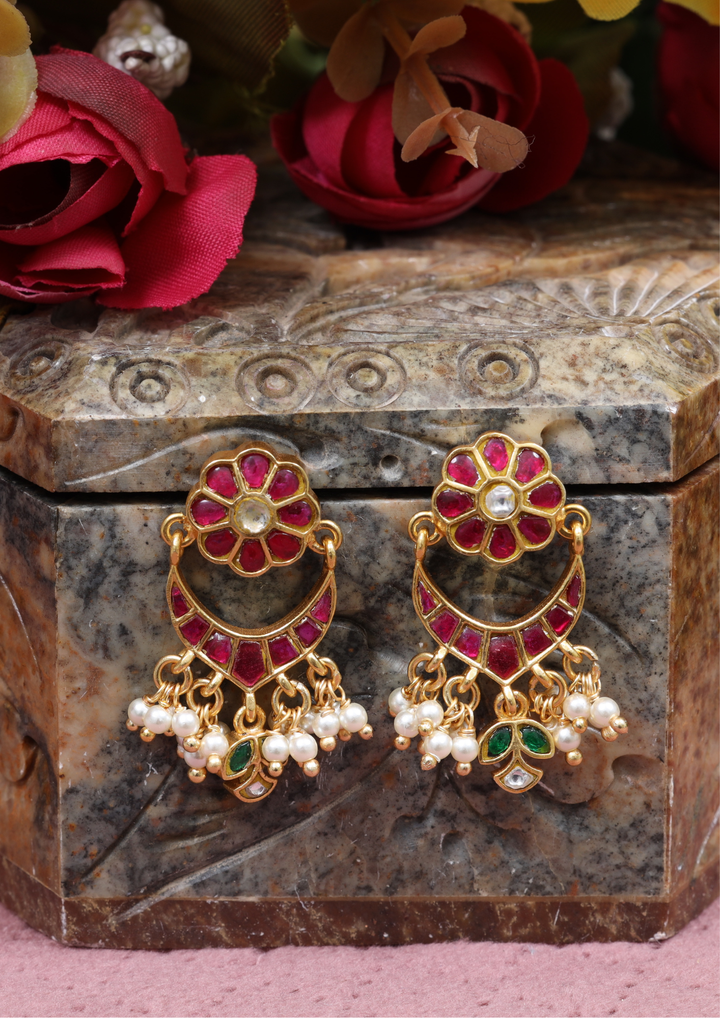 Toran Exquisite Jadau Kundan Earrings