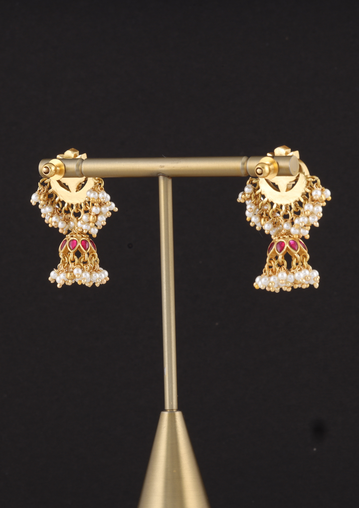 Nakshatra Regal Jadau Kundan Earrings