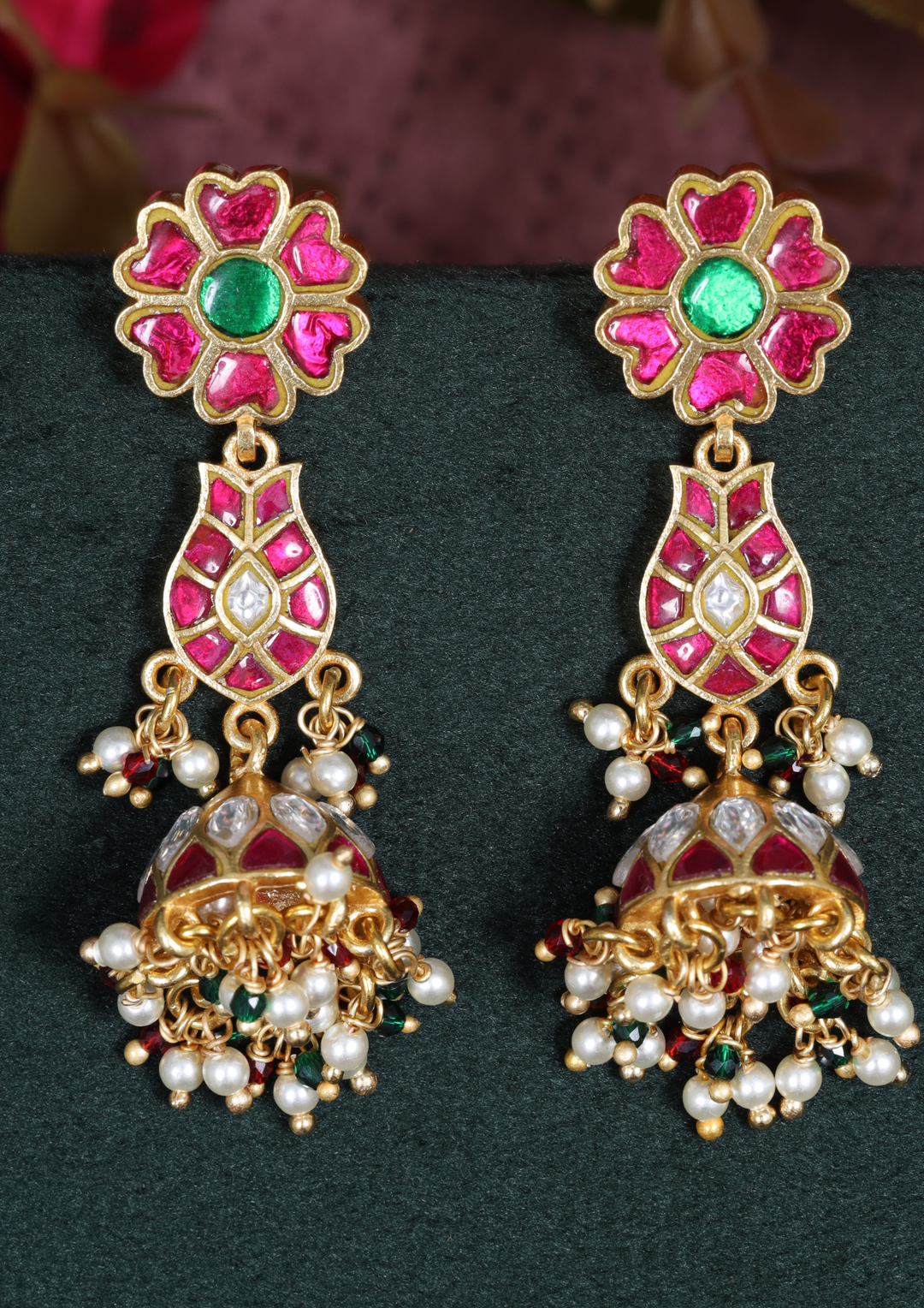 Kori Elegant Jadau Kundan Earrings