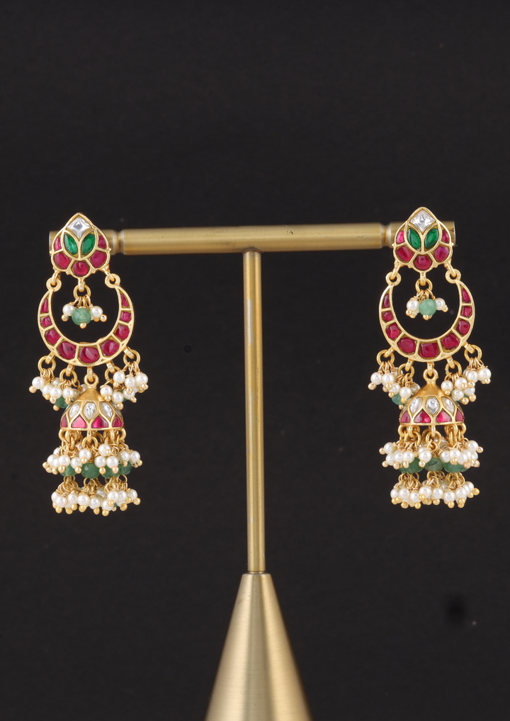 Saba Exquisite Jadau Kundan Earrings