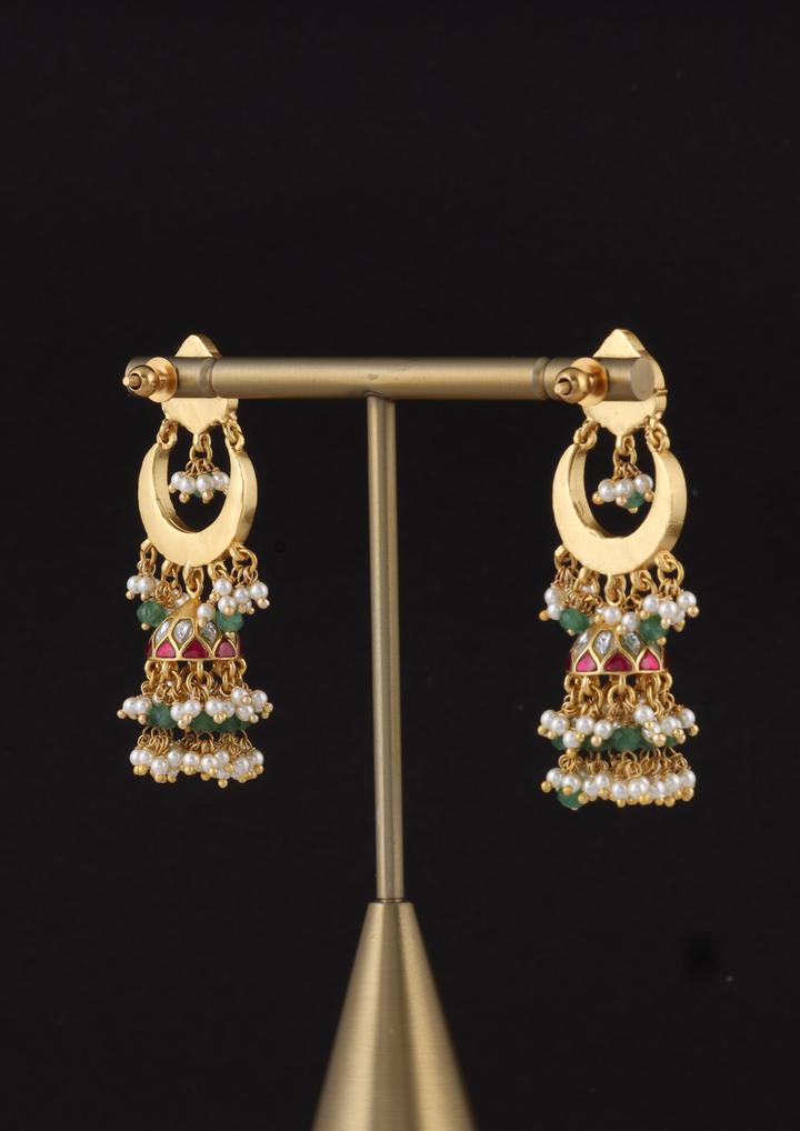 Saba Exquisite Jadau Kundan Earrings
