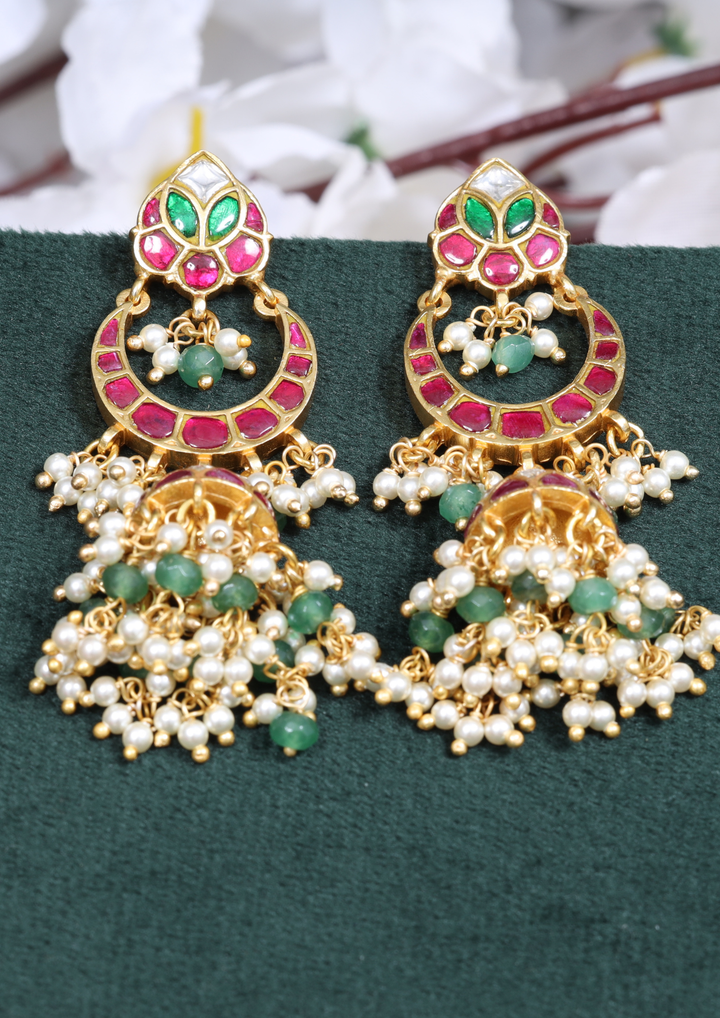 Saba Exquisite Jadau Kundan Earrings