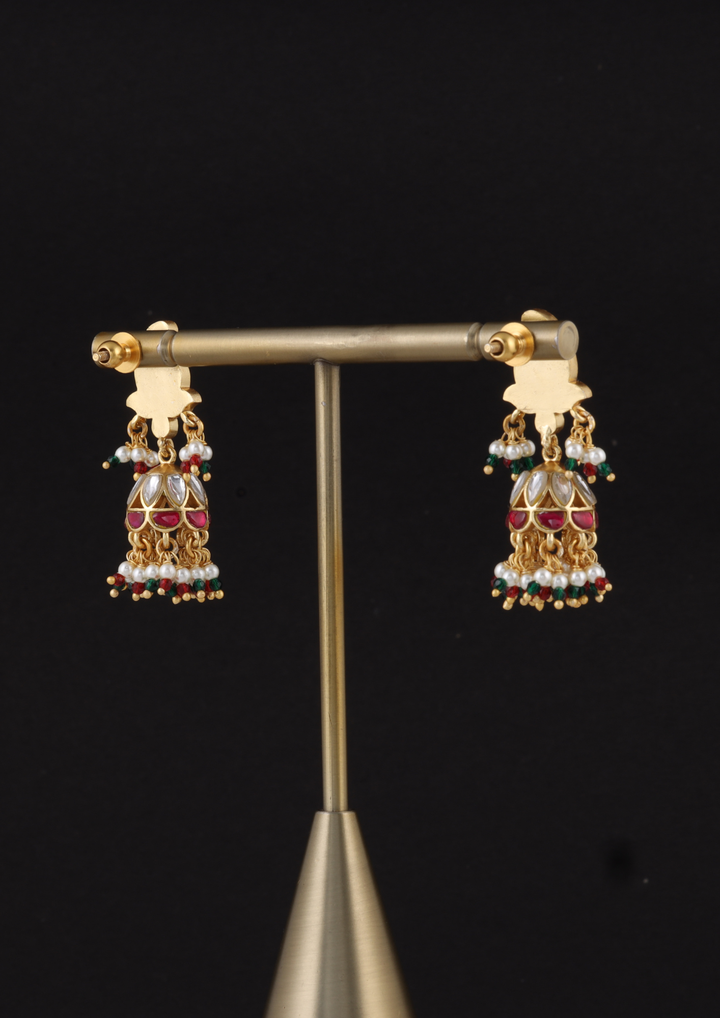 Mahananda Regal Jadau Kundan Earrings