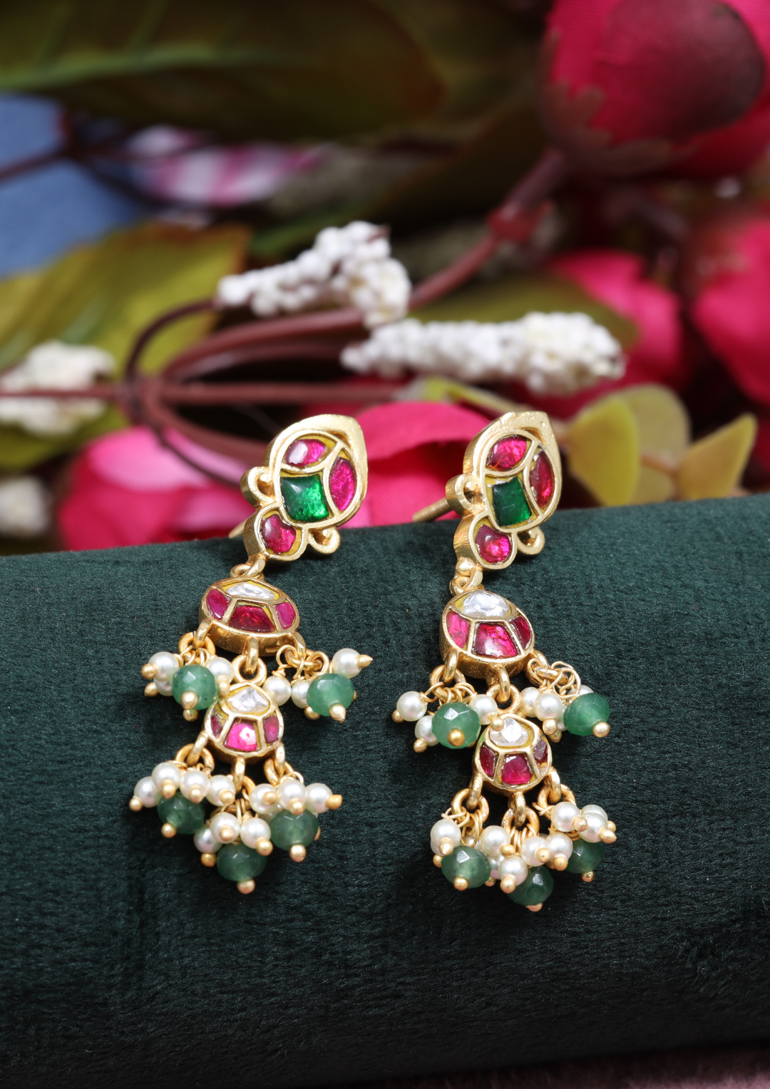 Suru Jadau Kundan Earrings