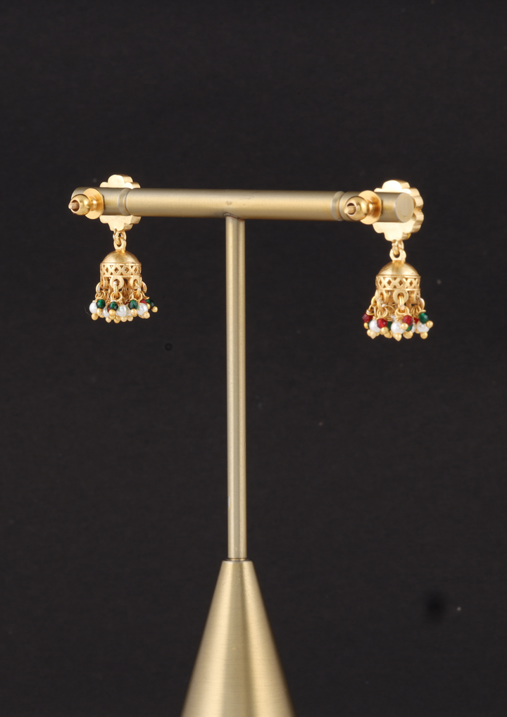 Manjira Regal Jadau Kundan Earrings