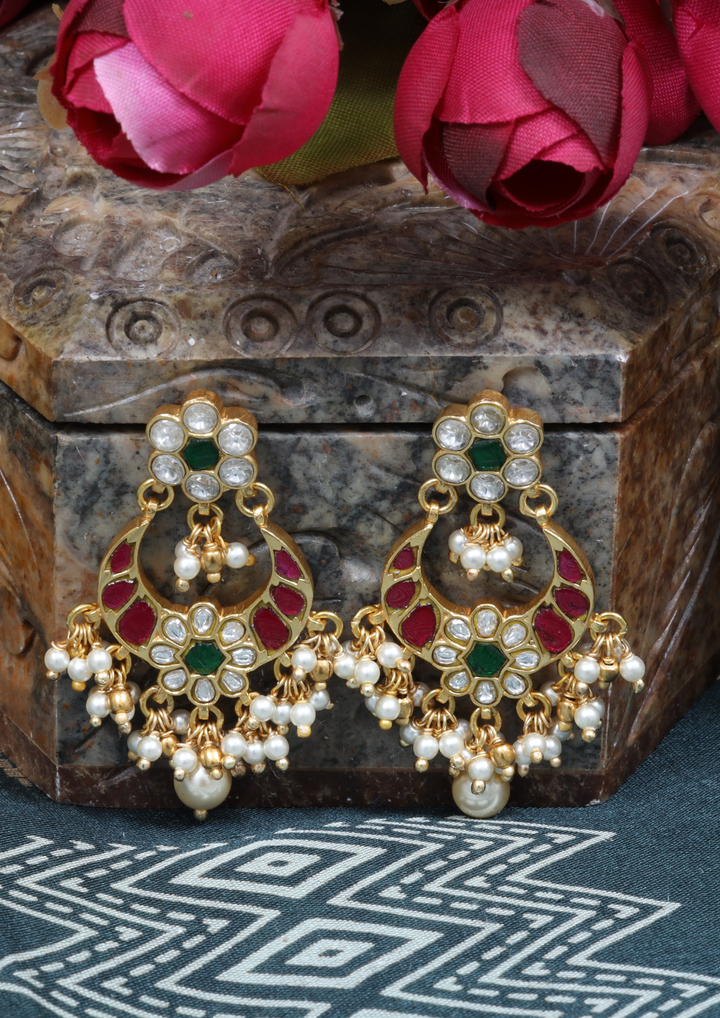 Sabari Jadau Kundan Earrings