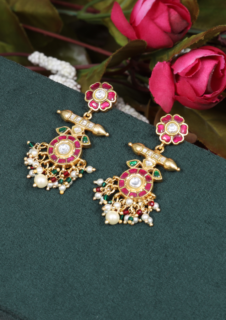 Bela Elegant Jadau Kundan Earrings