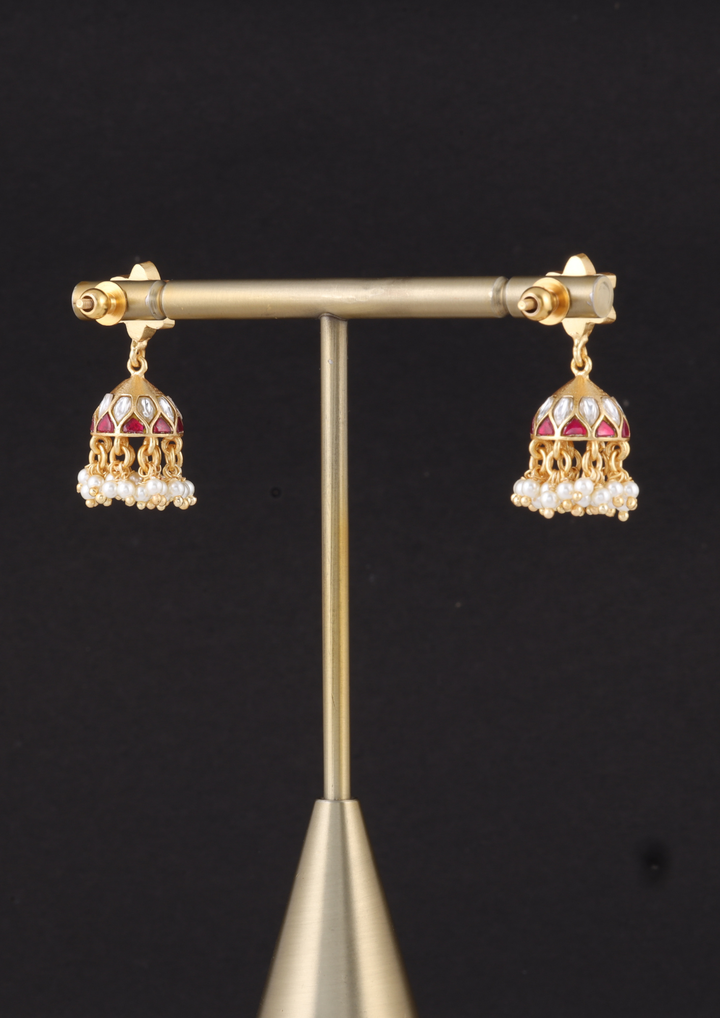Girna Exquisite Jadau Kundan Earrings