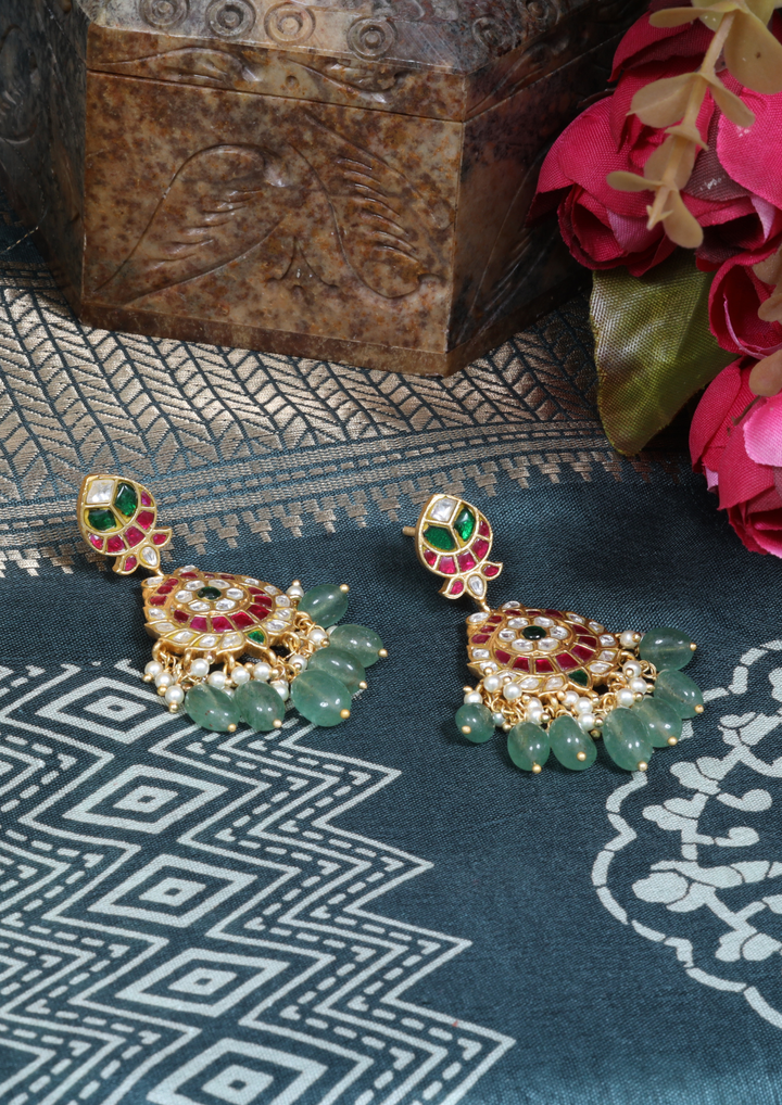 Panjhra Regal Jadau Kundan Earrings