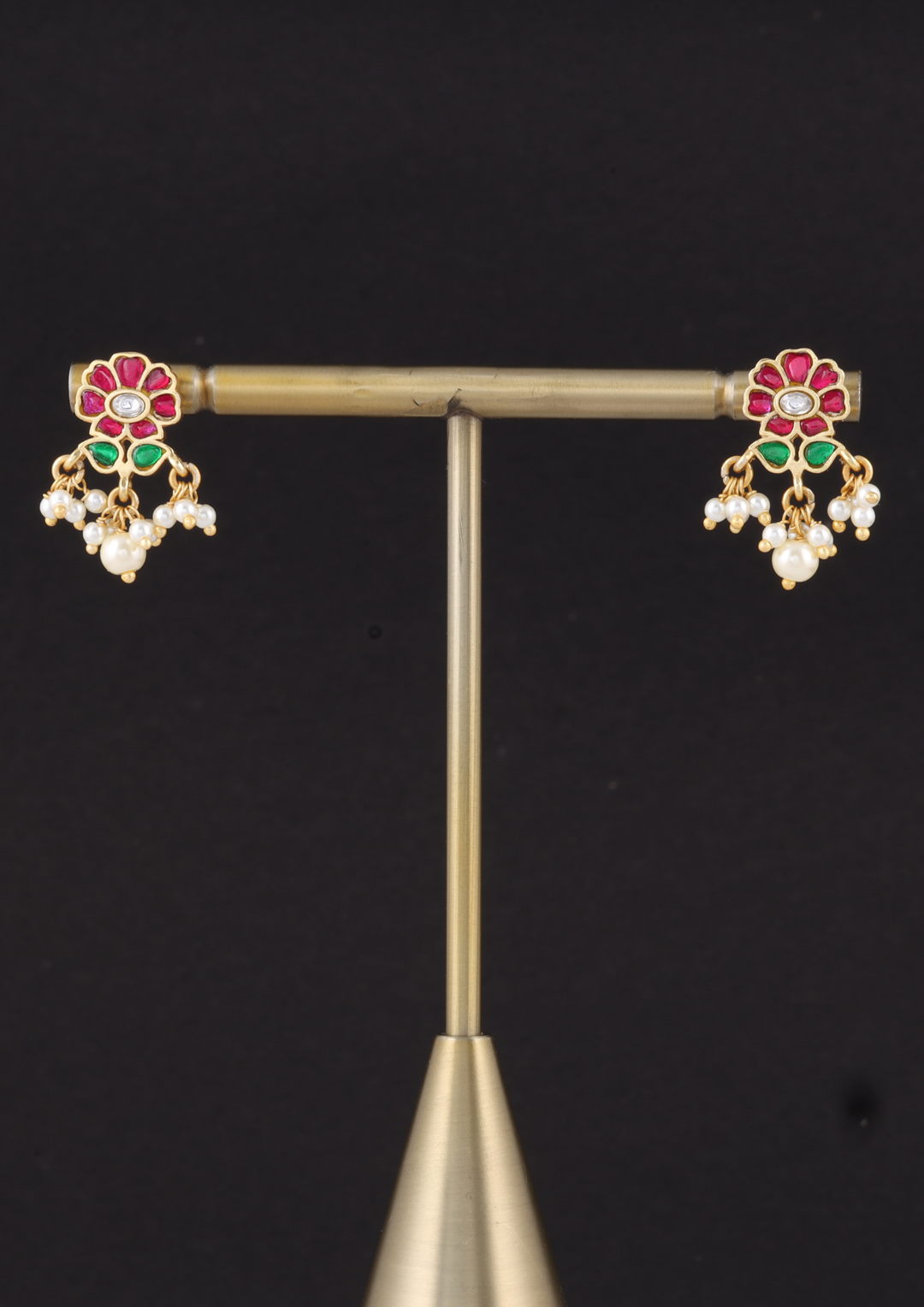 Dhansiri Jadau Kundan Earrings