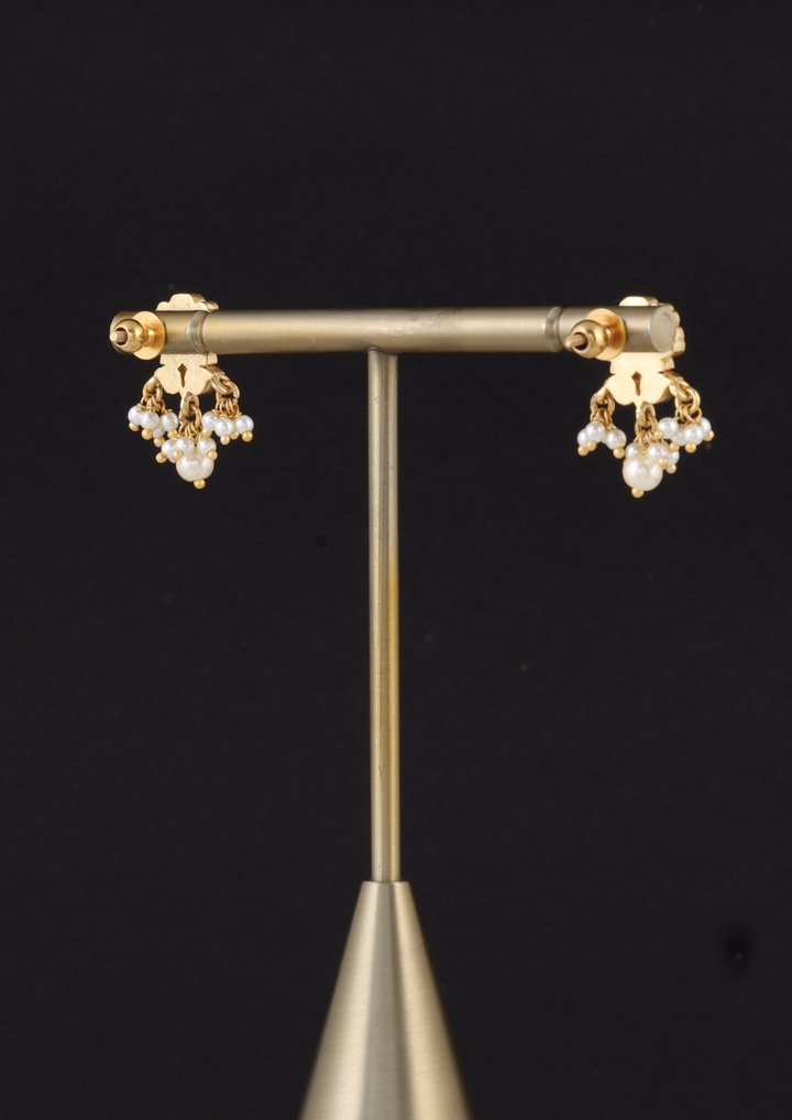 Dhansiri Jadau Kundan Earrings