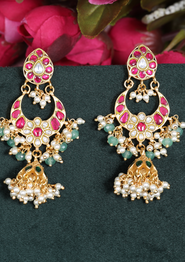 Pairi Elegant Jadau Kundan Earrings