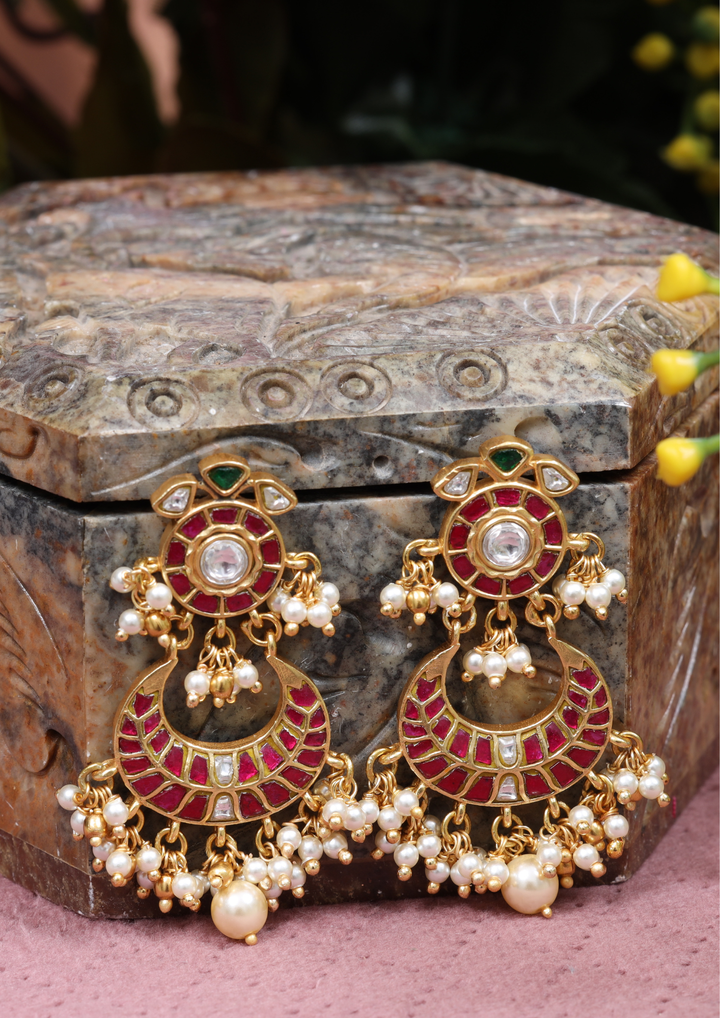 Sindhu Exquisite Jadau Kundan Earrings