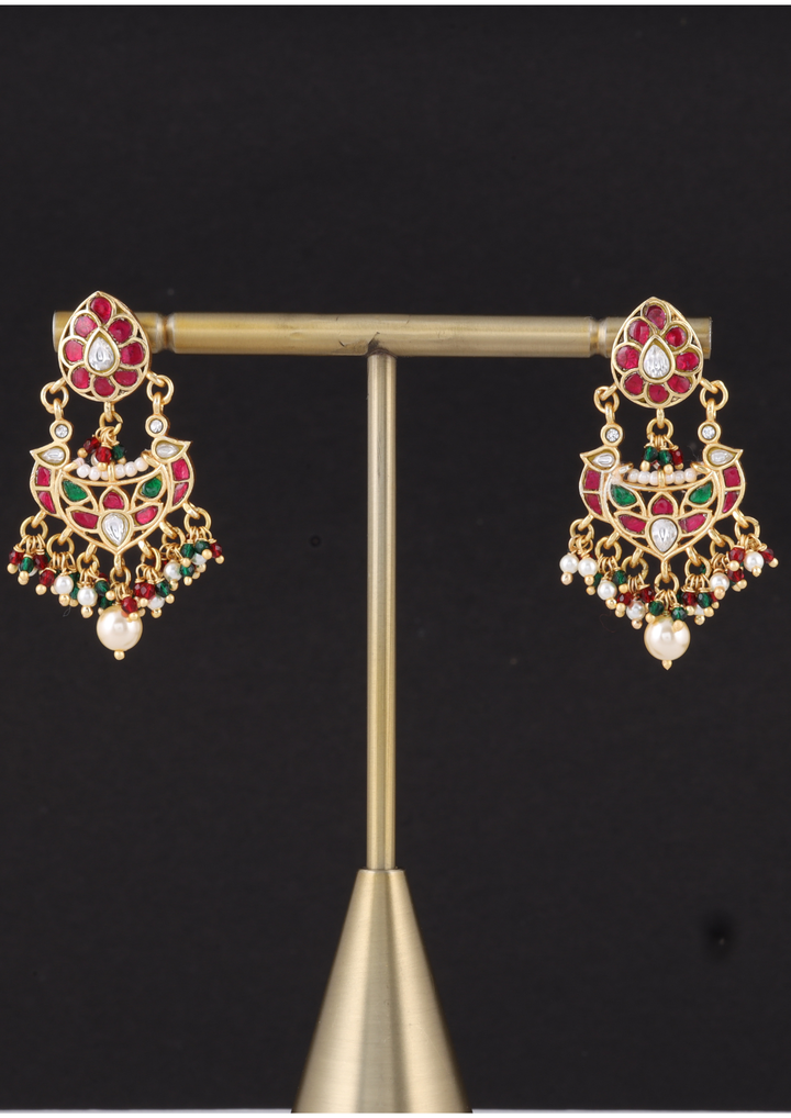 Mehran Regal Jadau Kundan Earrings