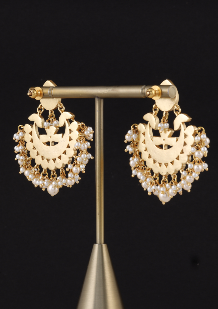 Rimsha Handcrafted Jadau Kundan Earrings