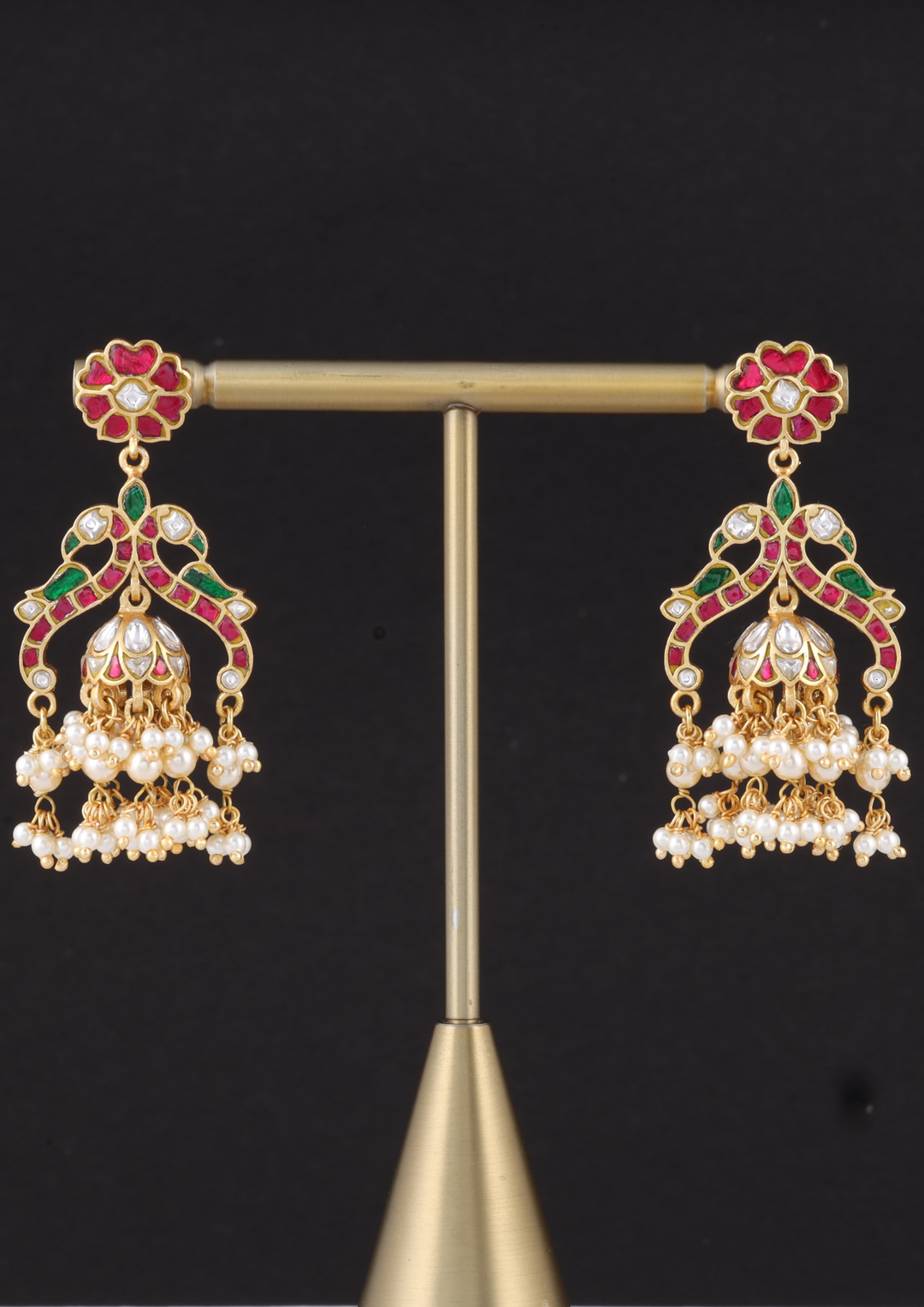 Mahnoor Elegant Jadau Kundan Earrings