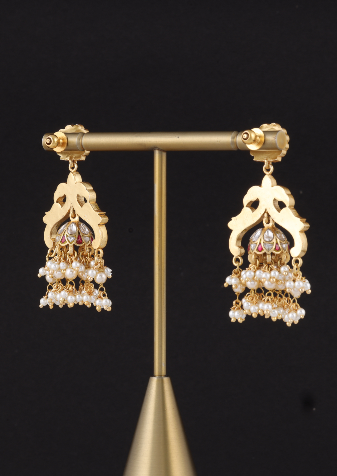 Mahnoor Elegant Jadau Kundan Earrings