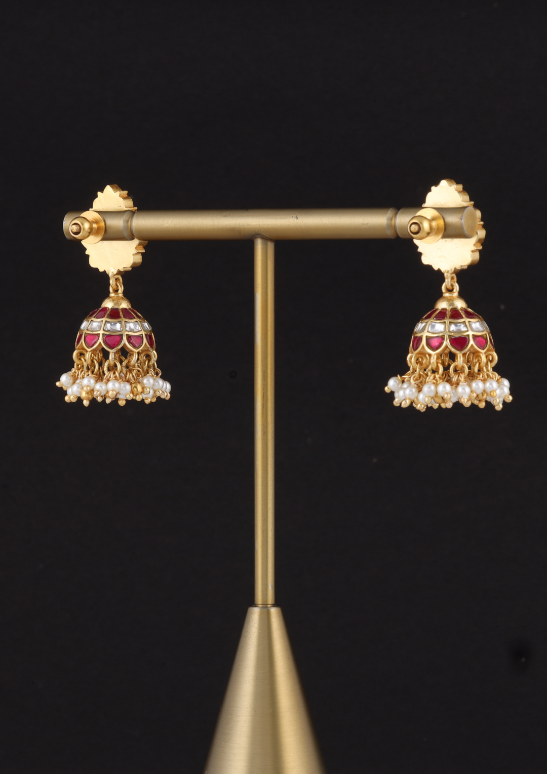 Sehr Regal Jadau Kundan Earrings