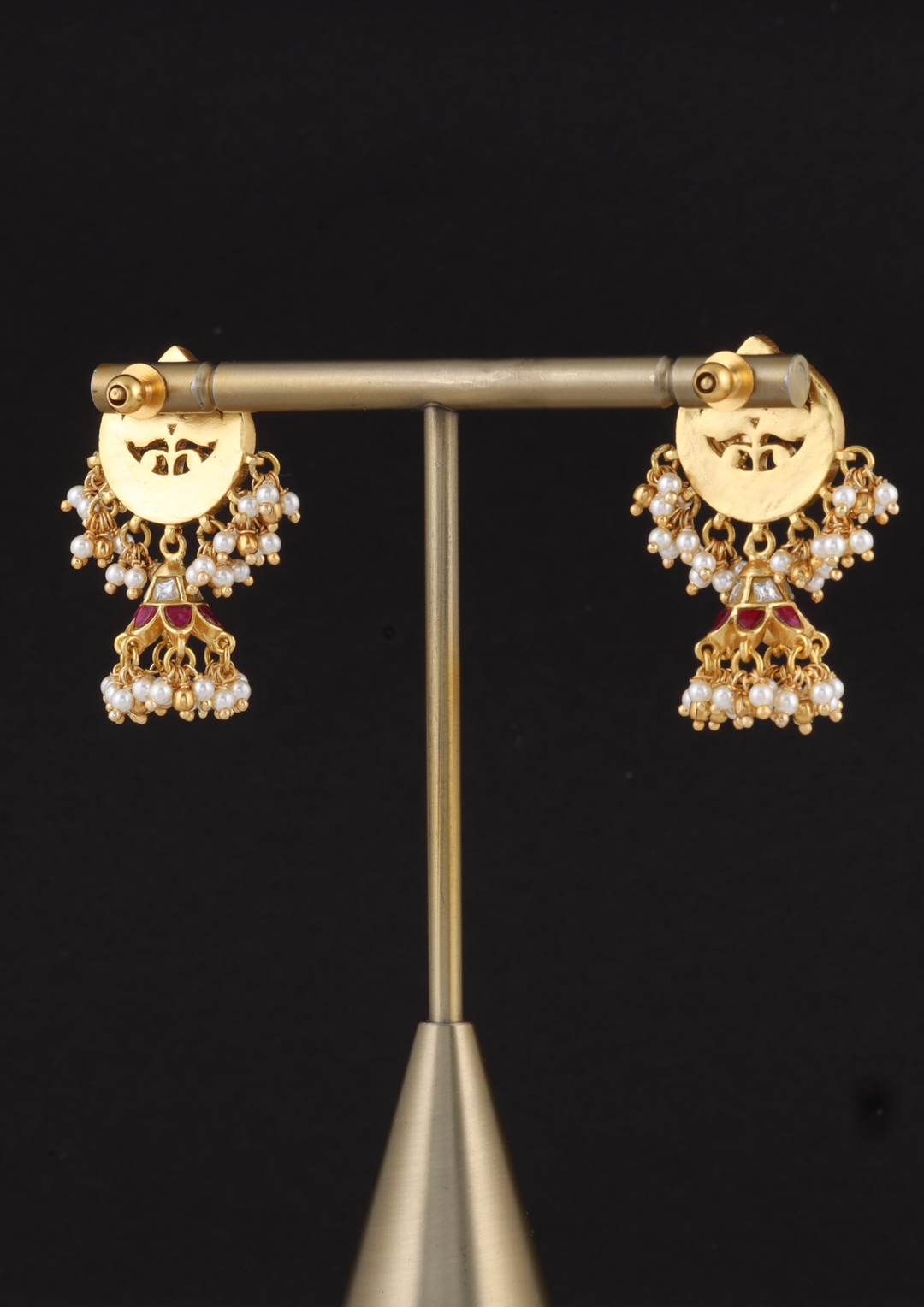 Ghazal Jadau Kundan Earrings
