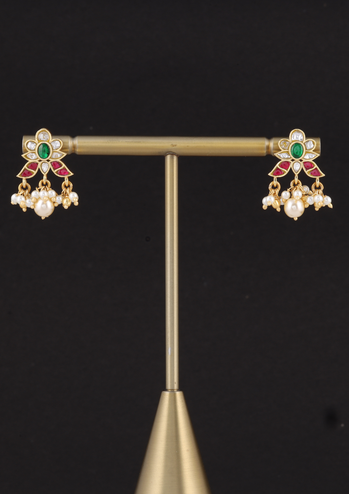 Hoor Exquisite Jadau Kundan Earrings
