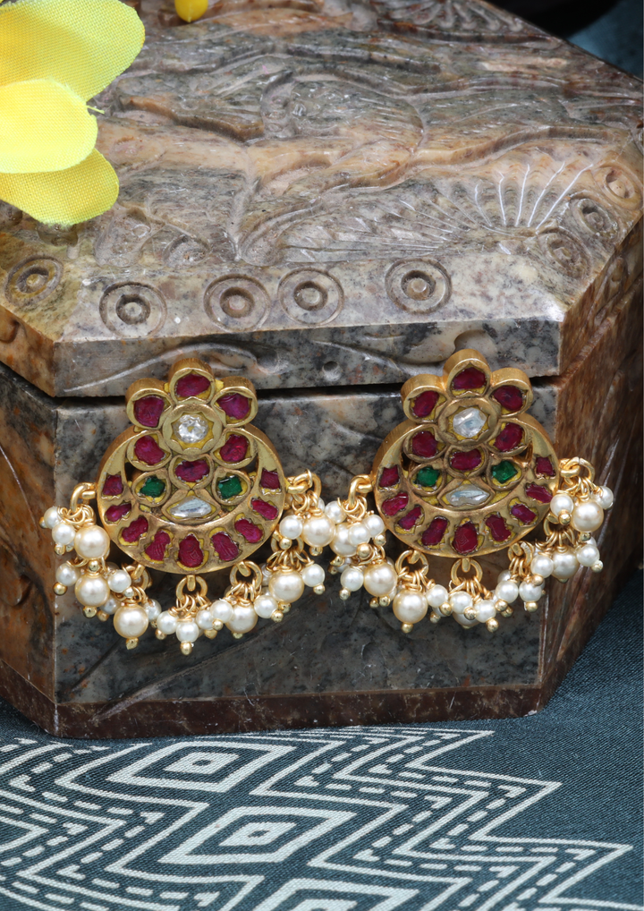 Sumbul Regal Jadau Kundan Earrings