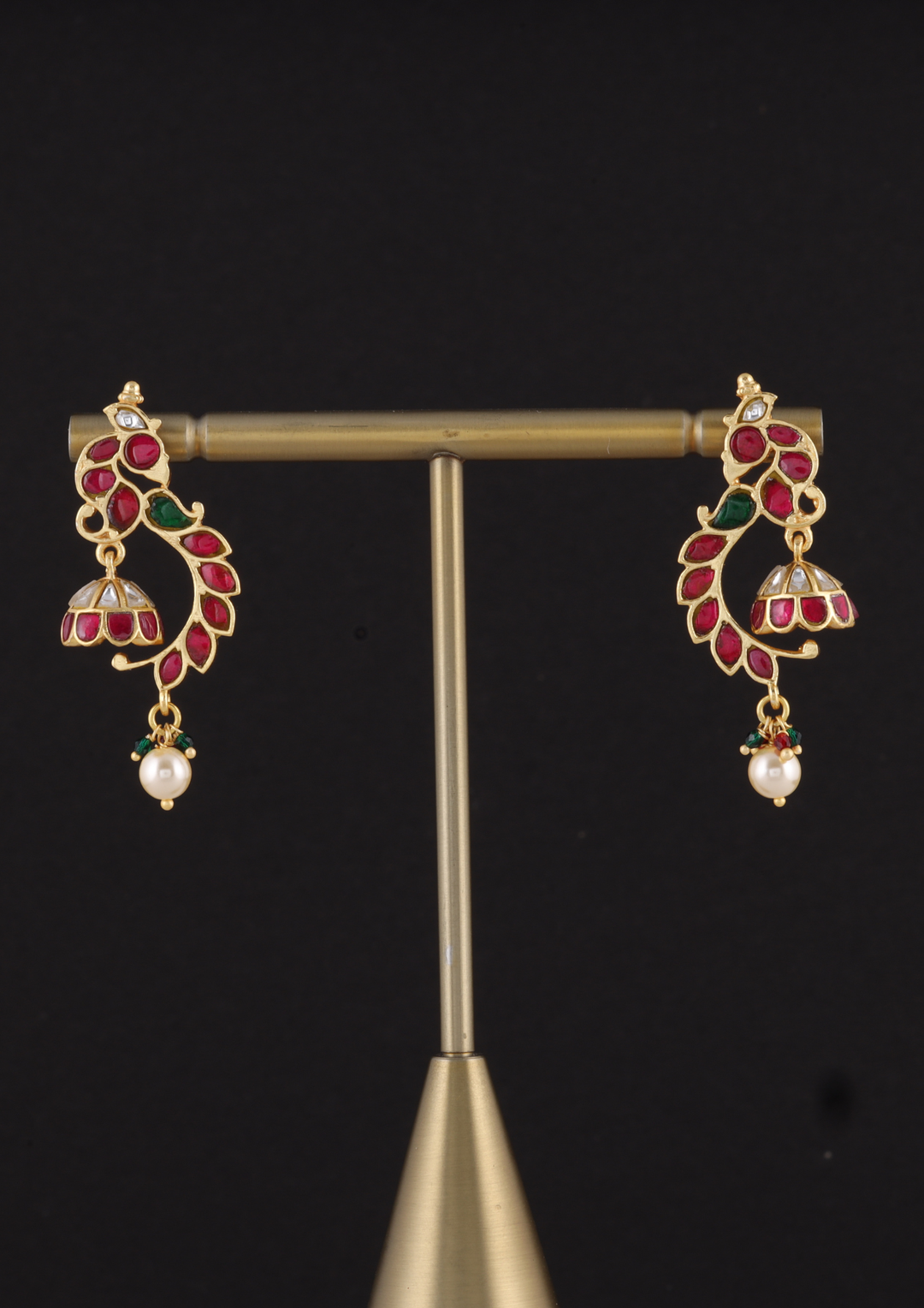 Rajni Regal Jadau Kundan Earrings