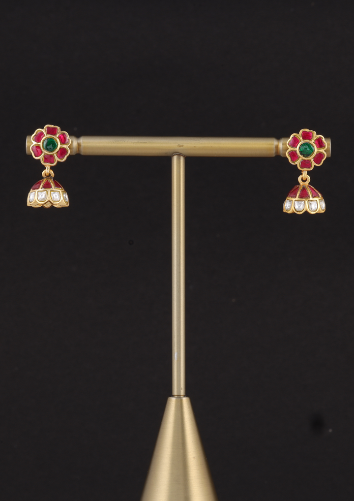 Rehmat Jadau Kundan Earrings