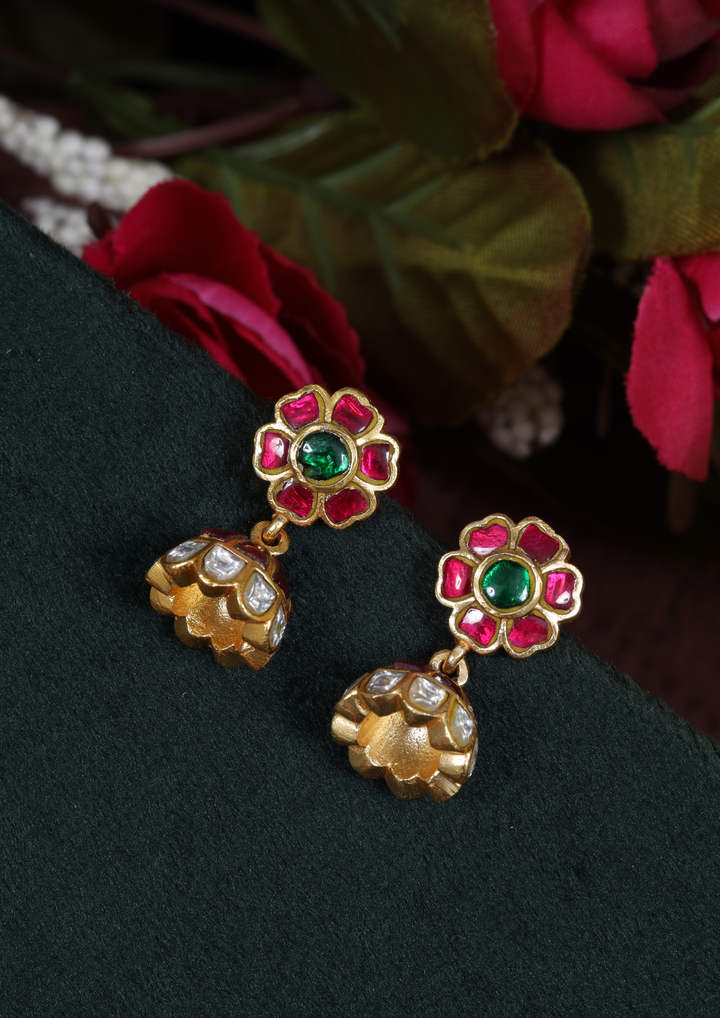 Rehmat Jadau Kundan Earrings