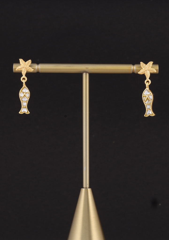 Zariya Regal Jadau Kundan Earrings