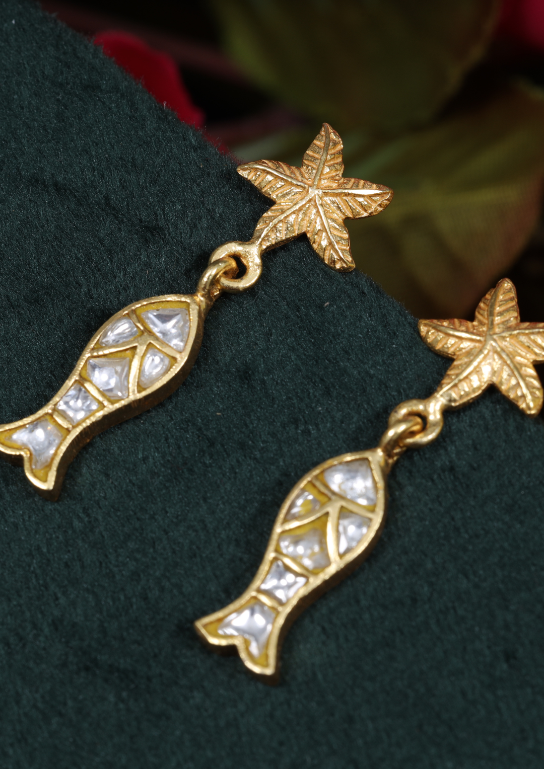 Zariya Regal Jadau Kundan Earrings