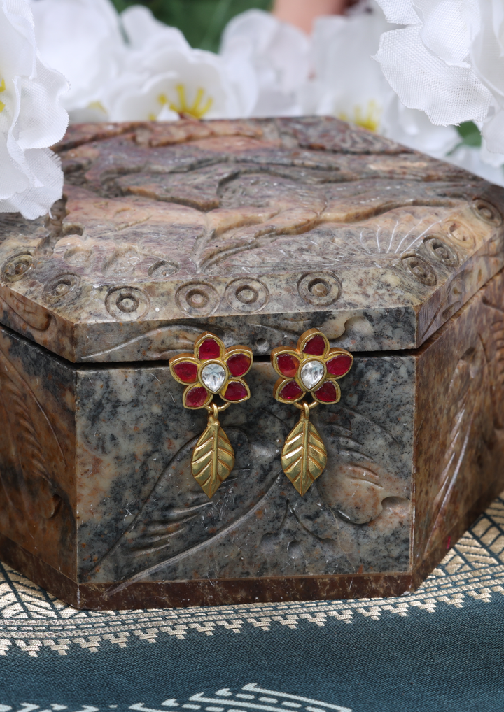 Nagma Exquisite Jadau Kundan Earrings