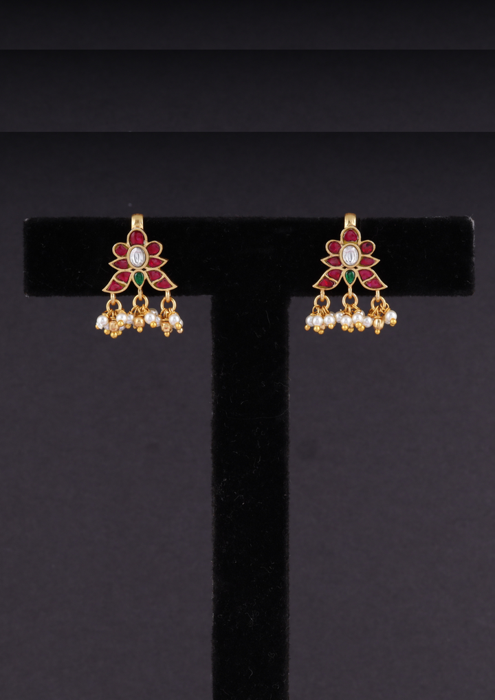 Tamira Jadau Kundan Bugadi Earrings