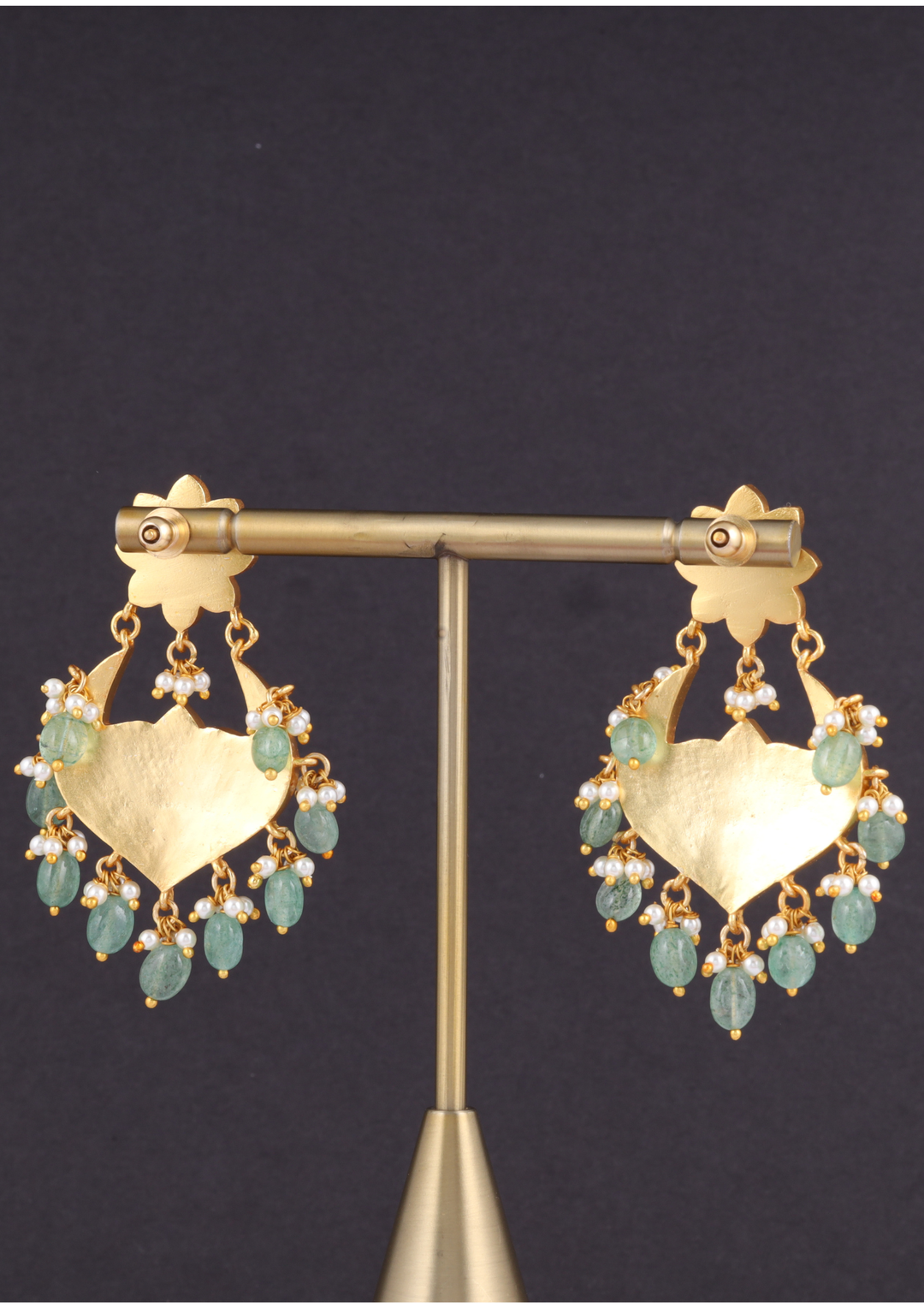 Lasya Handcrafted Jadau Kundan Earrings