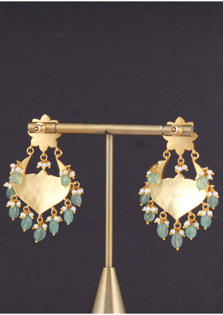 Lasya Handcrafted Jadau Kundan Earrings