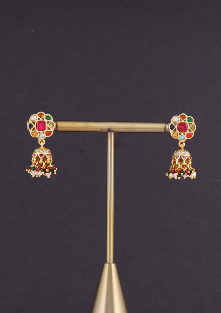 Iniya Elegant Jadau Kundan Earrings