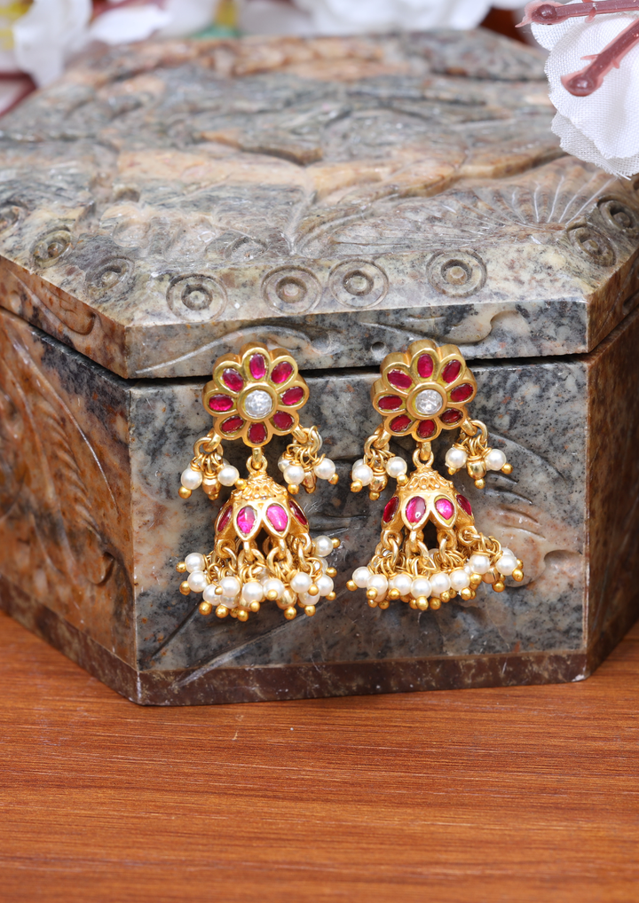 Nritya Exquisite Jadau Kundan Earrings
