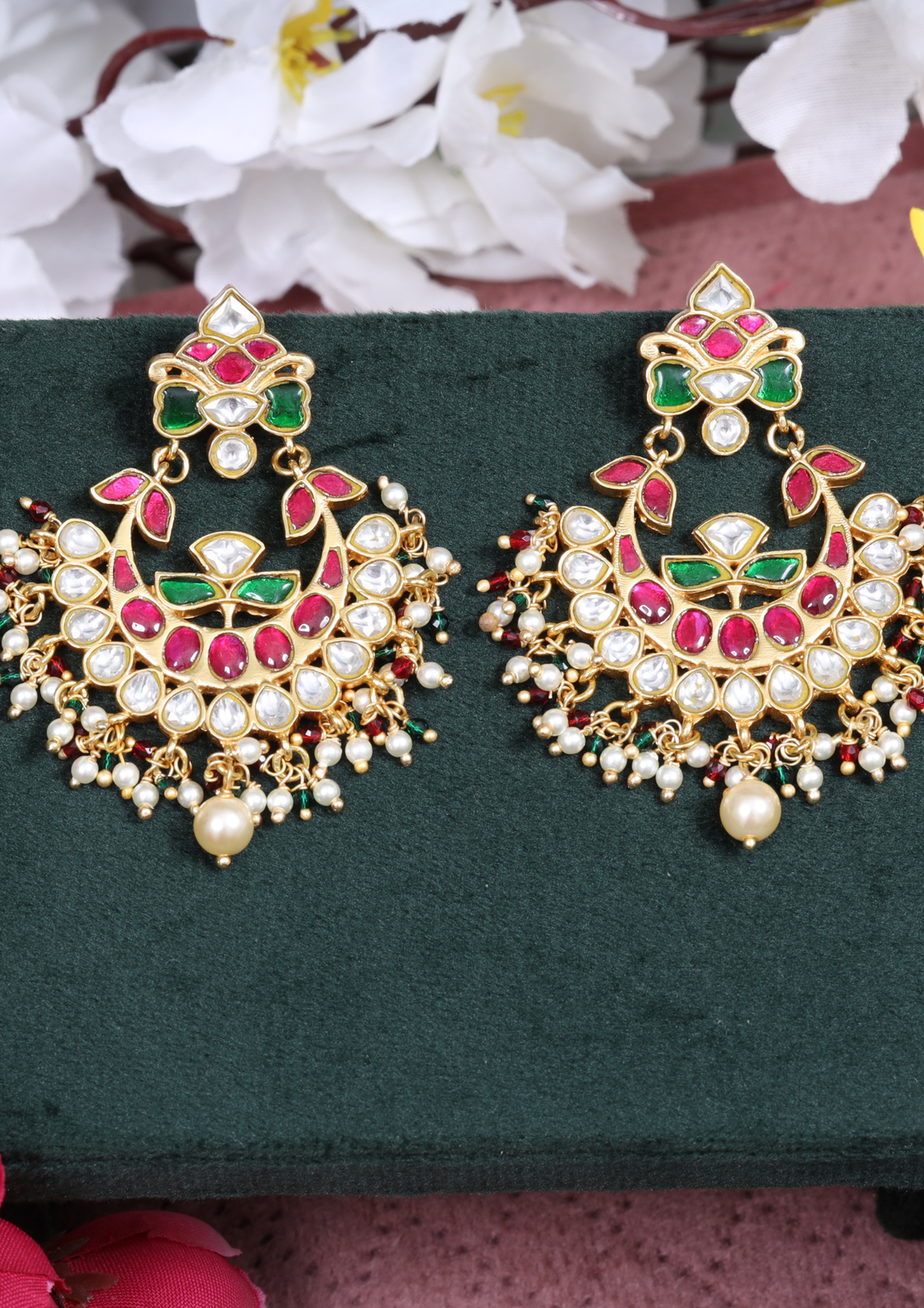 Gomti Elegant Jadau Kundan Earrings