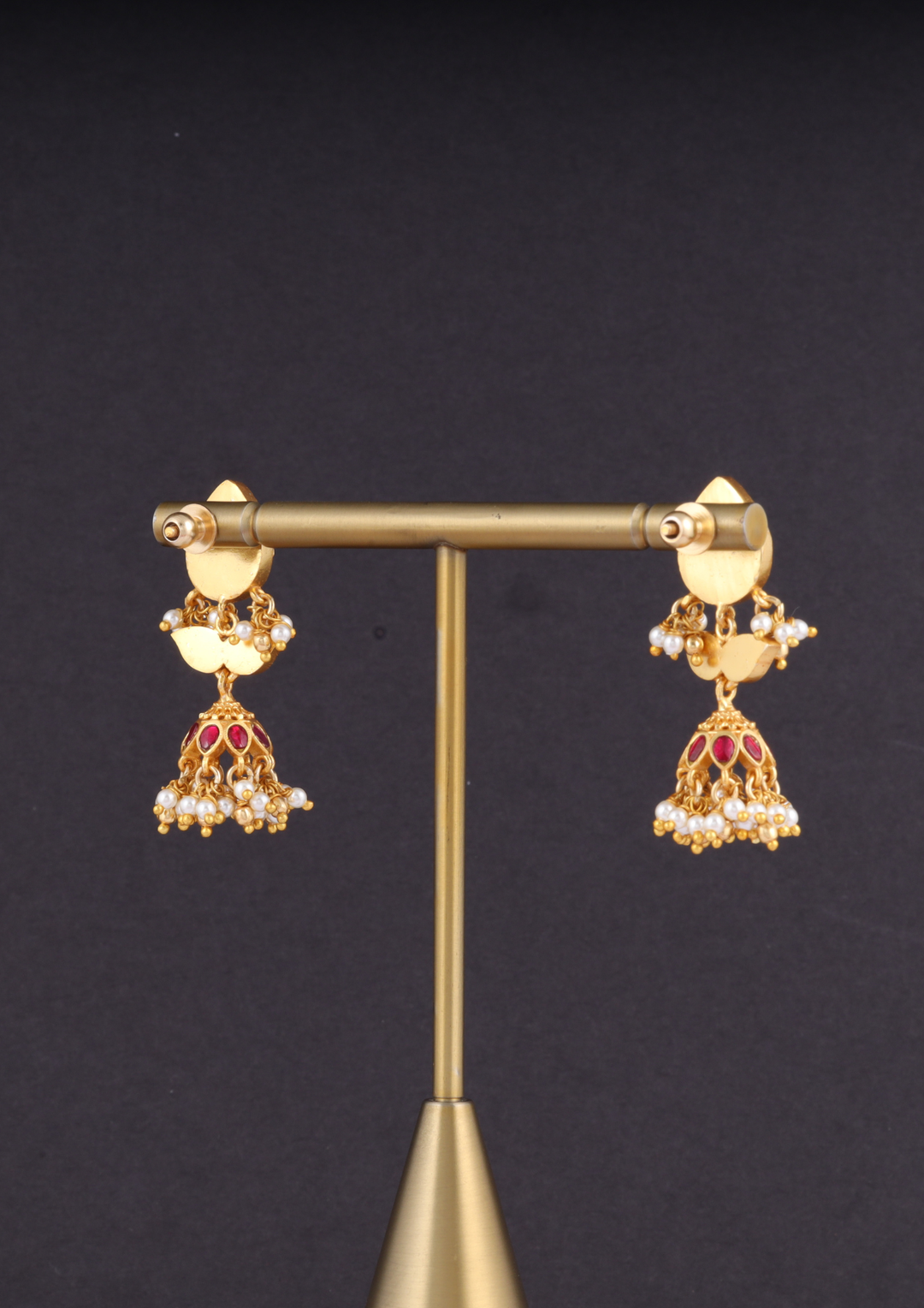 Yaalini Jadau Kundan Earrings
