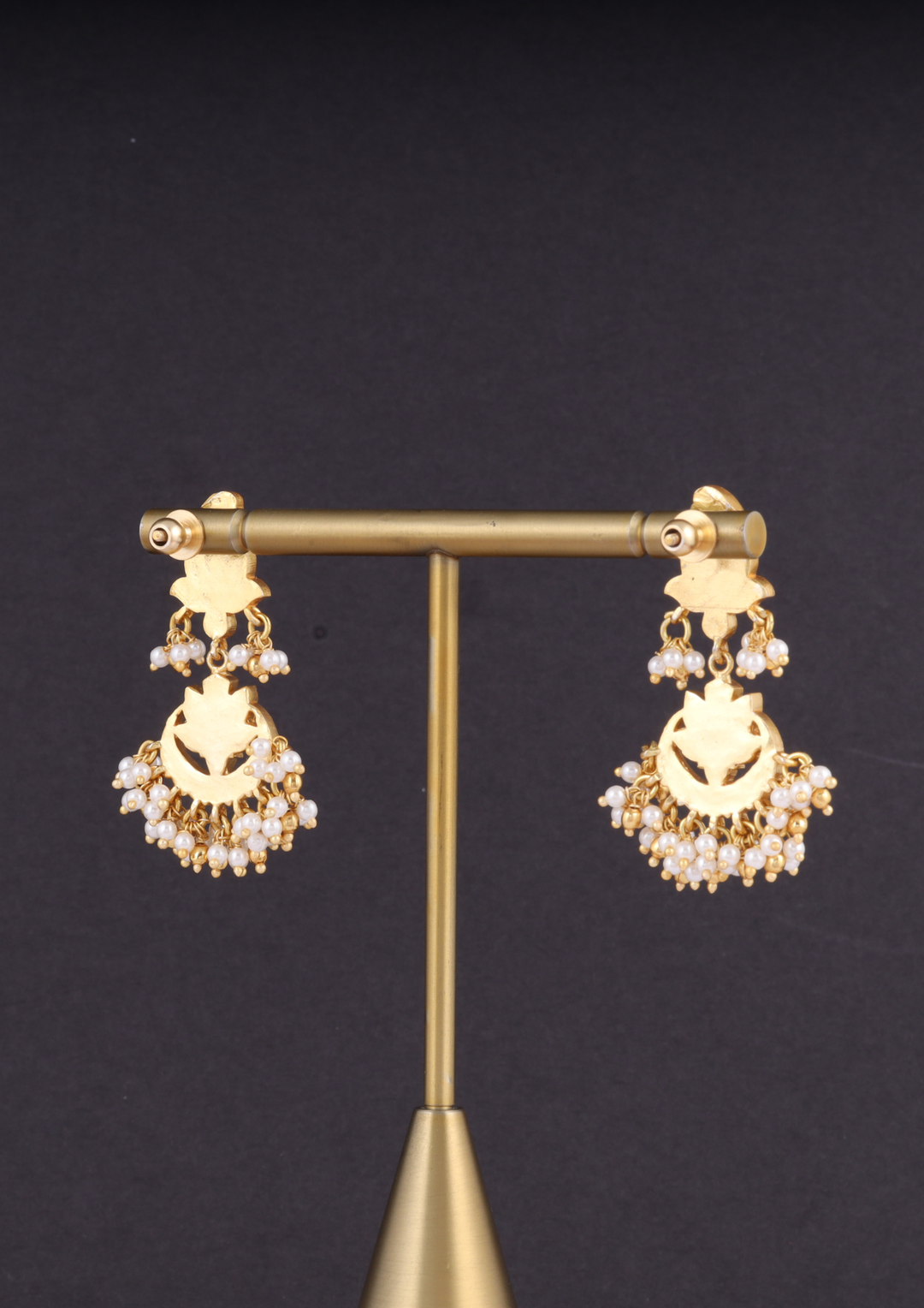 Kamakshi Elegant Jadau Kundan Earrings