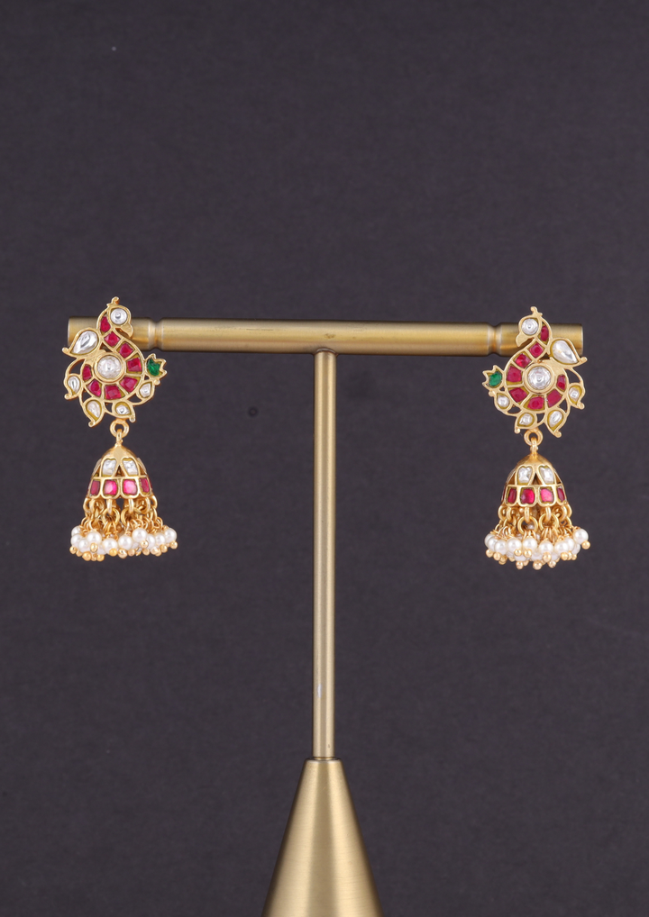 Tvesa Regal Jadau Kundan Earrings