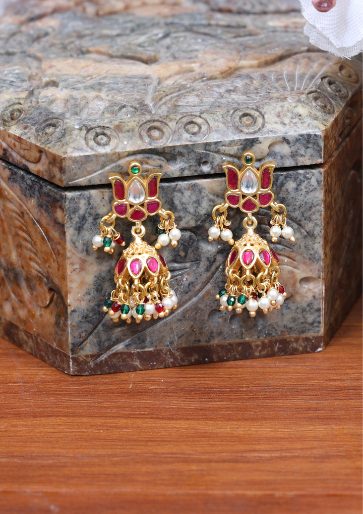 Hemangi Exquisite Jadau Kundan Earrings