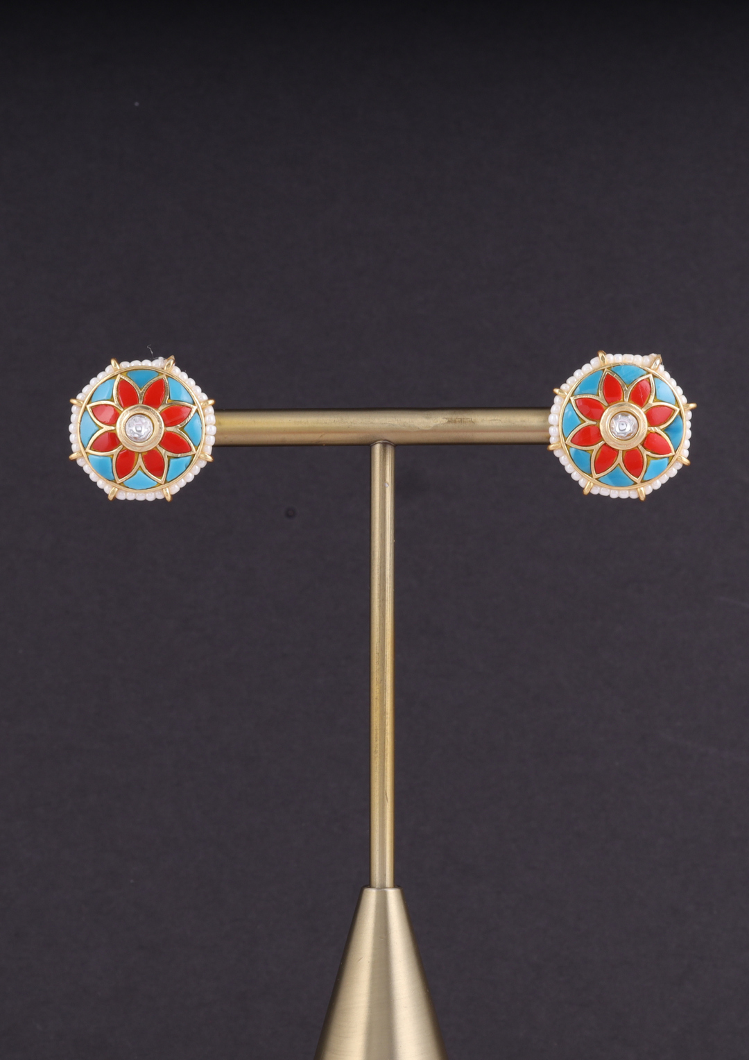 Muktika Regal Jadau Kundan Earrings