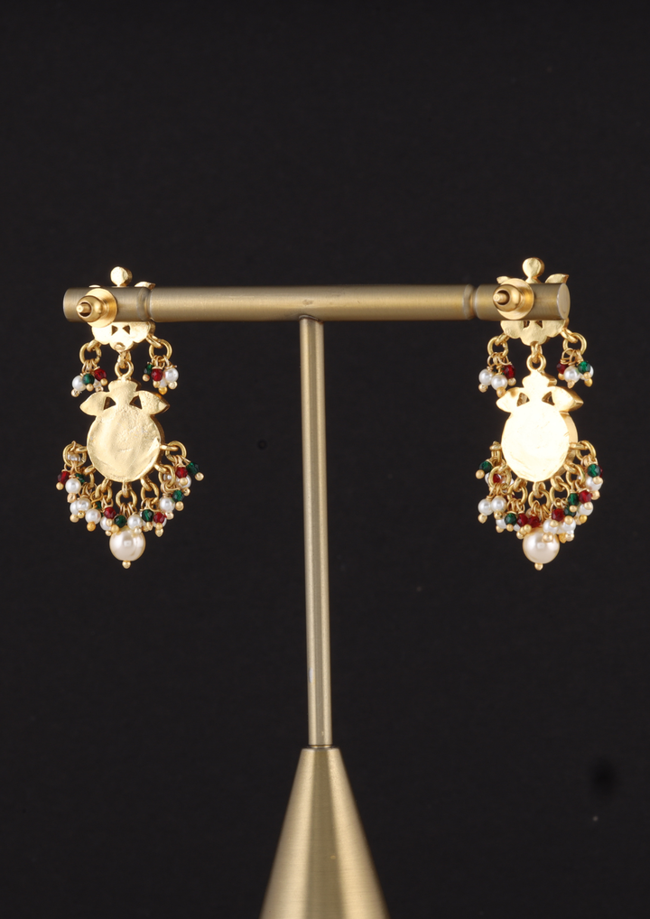 Vaigai Exquisite Jadau Kundan Earrings